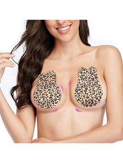 lalaWing Adhesive Bra Strapless Sticky Bra Invisible Push up Bra