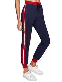 Women's Drawstring Waist Yoga Active Long Workout Pant with Pocket