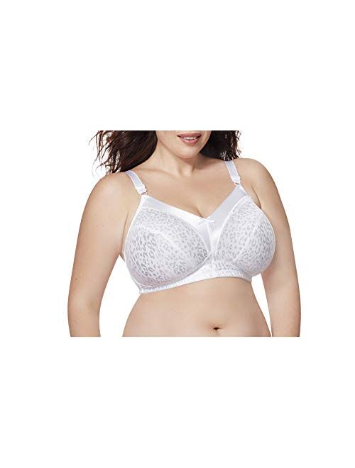 Just My Size Women's Plus Size comfort shaping jacquard wire free bra,  Style 1Q20 