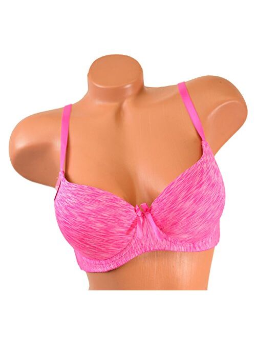 Viola's Secret Women Bras 6 Pack of Bra B Cup C Cup D Cup DD Cup DDD Cup