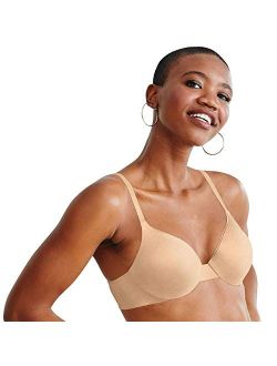 Hanes Ultimate No Dig With Lift Support Wirefree Bra Dhhu41 in Pink