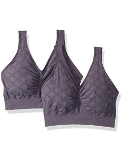 Women's Plus Size Pure Comfort Seamless Wirefree Bra, Style MJ1263