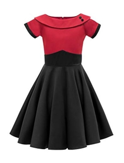 BlackButterfly Kids 'Valerie' Vintage Clarity 50's Girls Dress