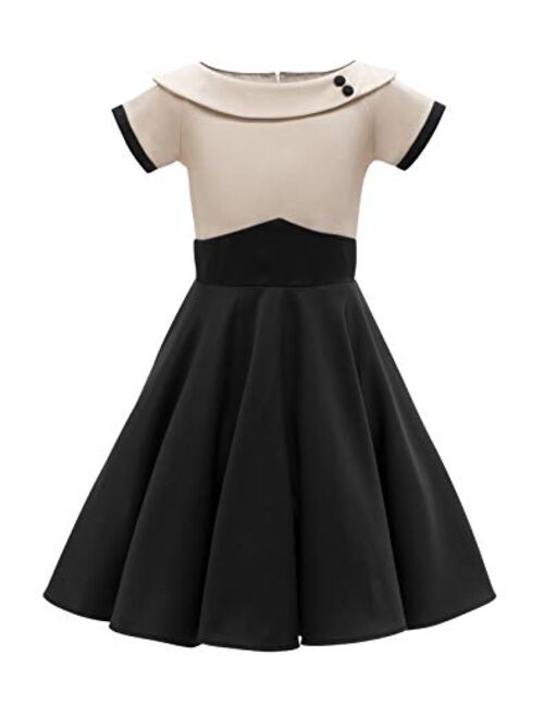 BlackButterfly Kids 'Valerie' Vintage Clarity 50's Girls Dress