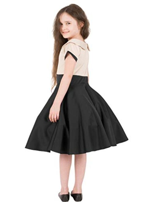 BlackButterfly Kids 'Valerie' Vintage Clarity 50's Girls Dress