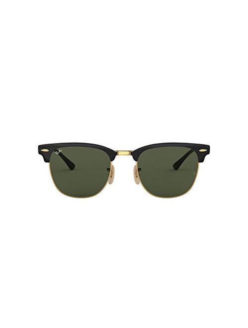 Ray-Ban Rb3716 Clubmaster Metal Square Sunglasses