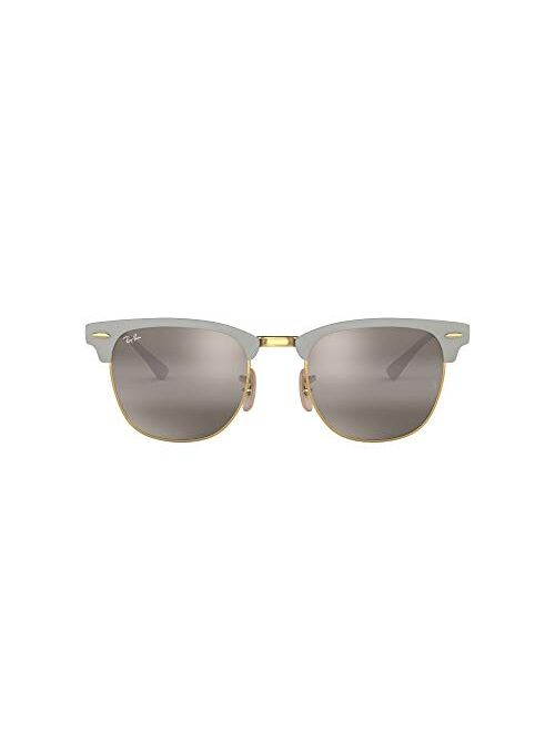 Ray-Ban Rb3716 Clubmaster Metal Square Sunglasses