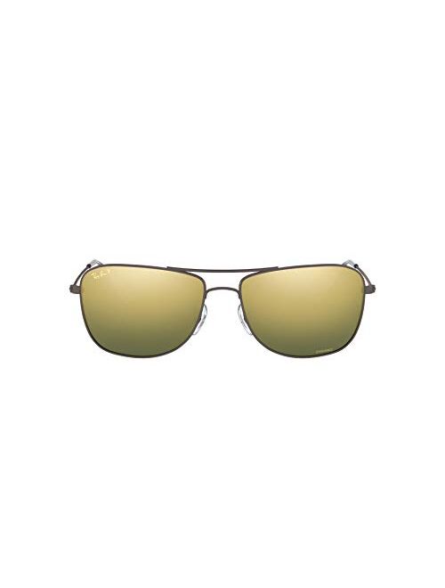 Ray-Ban Rb3543 Chromance Mirrored Aviator Sunglasses