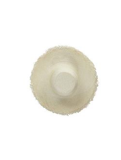 Buntal Capeline Natural 18" Diameter for Millinery