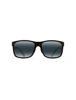 Red Sands Rectangular Sunglasses