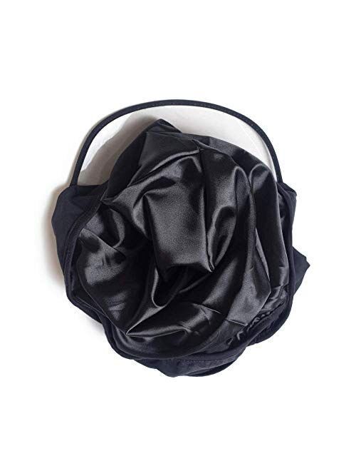 Hairbrella XL Women’s Rain Hat, Waterproof, Sun Protection, Satin-Lined, Packable, for Voluminous and Long Hair