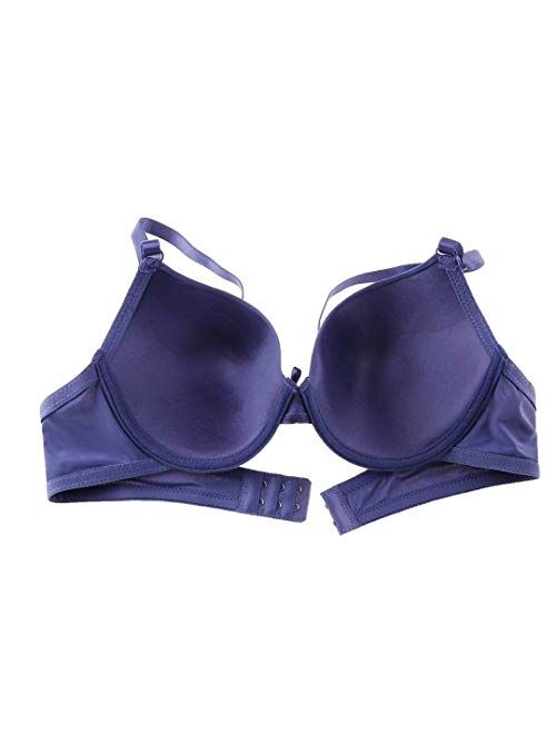 Romals Plus Size Underwire Bra for Women's Push up Bra Set of 6 Pack of Sexy Full Cup Bra