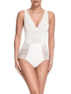 Squeem - Brazilian Flair, Women's Slimming Shapewear Lace Bodysuit