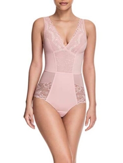 Squeem - Brazilian Flair, Women's Slimming Shapewear Lace Bodysuit