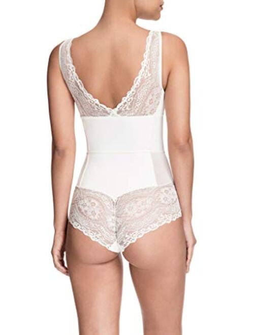 Squeem - Brazilian Flair, Women's Slimming Shapewear Lace Bodysuit