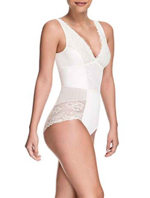 Squeem - Brazilian Flair, Women's Slimming Shapewear Lace Bodysuit