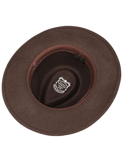 Lierys Topo Traveller Wool Felt Hat Men - Made in Italy