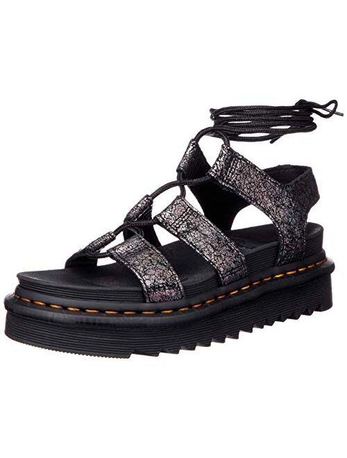 Dr. Martens Women's Gladiator with Ankle-tie Sandal