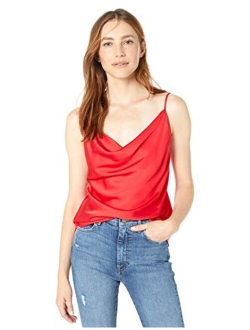 Women's Christy Cowl Neck Cami Silky Stretch Top