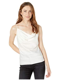 Women's Christy Cowl Neck Cami Silky Stretch Top