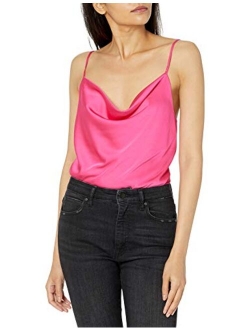 Women's Christy Cowl Neck Cami Silky Stretch Top