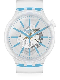 Swiss Quartz Silicone Strap, Transparent