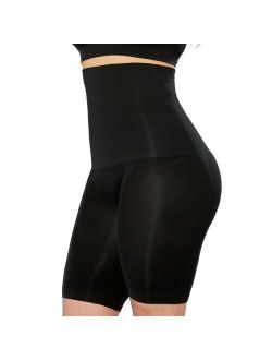 Empetua Womens All Day Every Day High Waisted Shaper Shorts