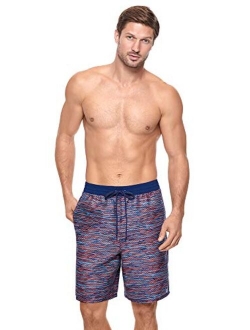 Men's Swimwear Irvine 9" Volley UPF 50 Drawcord Elastic Waist Swim Shorts