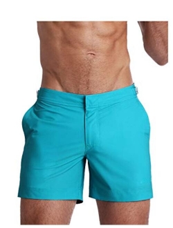 Bang Men's Swimwear - Tailored Shorts - Adjustable Waistband Stretch Quick Dry Swimsuit