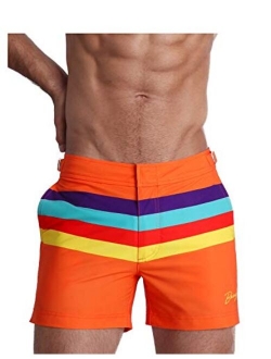 Bang Men's Swimwear - Tailored Shorts - Adjustable Waistband Stretch Quick Dry Swimsuit