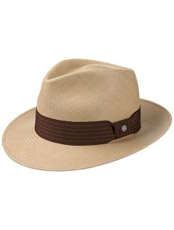 Brown Rockfall Panama Hat Men - Made in Ecuador