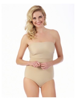 InstantFigure Compression Bandeau Bodysuit, Online Only