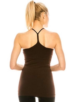 Kurve Y-Back Cami with Removable Pad, UV Protective Fabric UPF 50+ (Made with Love in The USA)