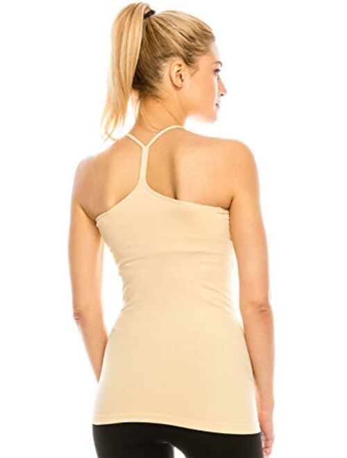 Kurve Y-Back Cami with Removable Pad, UV Protective Fabric UPF 50+ (Made with Love in The USA)