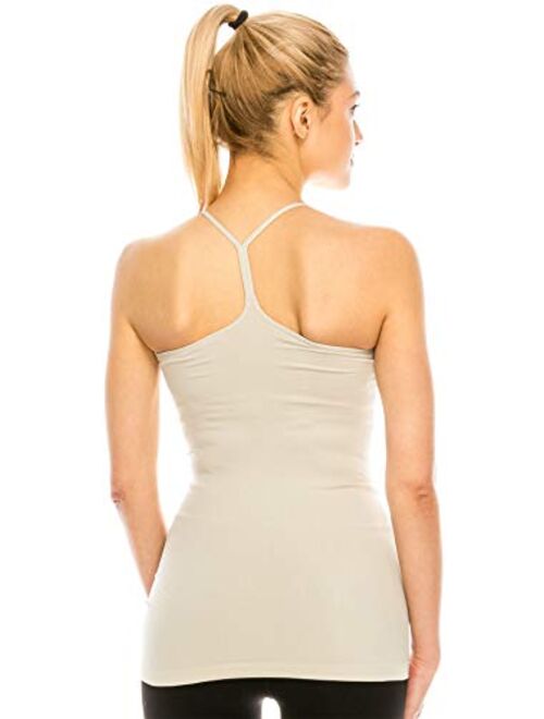 Kurve Y-Back Cami with Removable Pad, UV Protective Fabric UPF 50+ (Made with Love in The USA)