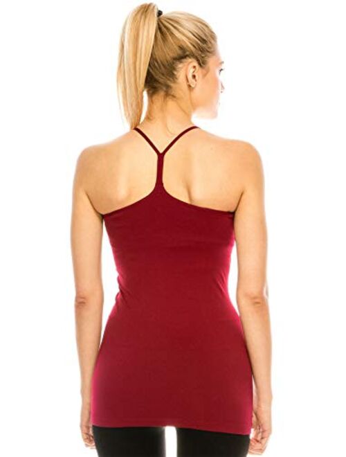 Kurve Y-Back Cami with Removable Pad, UV Protective Fabric UPF 50+ (Made with Love in The USA)