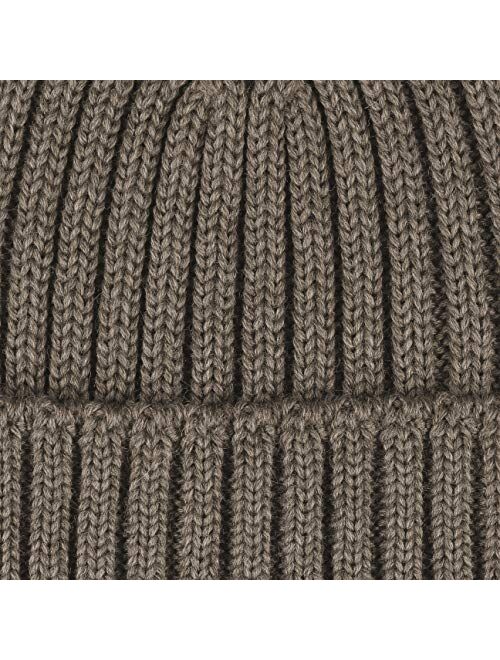 Lierys Merino Rib Knit Hat Women/Men | Made in Germany