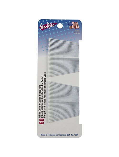 Sta-Rite White Bobby Pins - 60 count