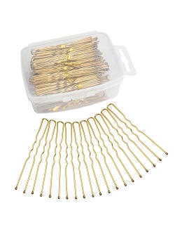 300 Pack Jaciya U Shaped Hair Pins Bun Maker Hair Pins Wedding Bridal Hair Pins with Box