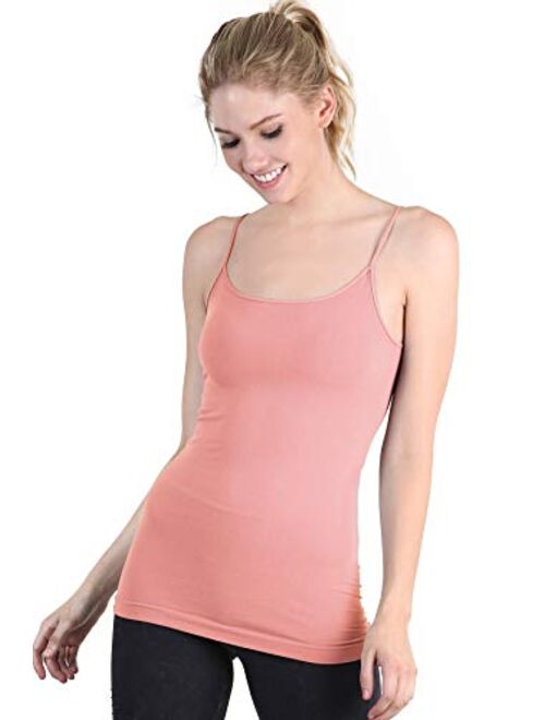 NIKIBIKI Women Seamless Basic Camisole, One Size