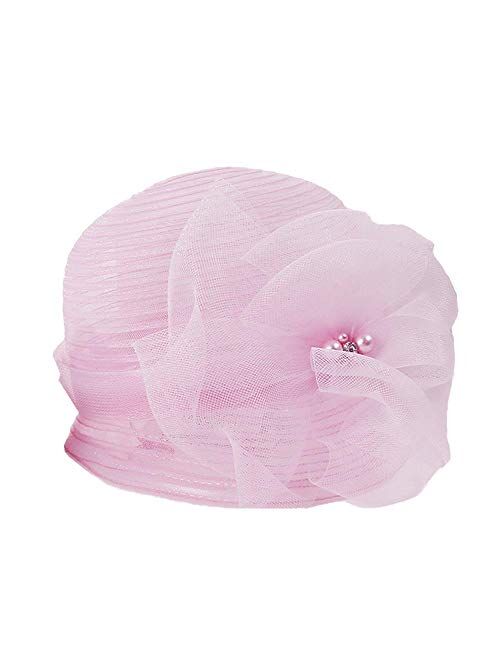 F FADVES Floral Fascinators Kentucky Derby Tea Party Church Wedding Formal Hat