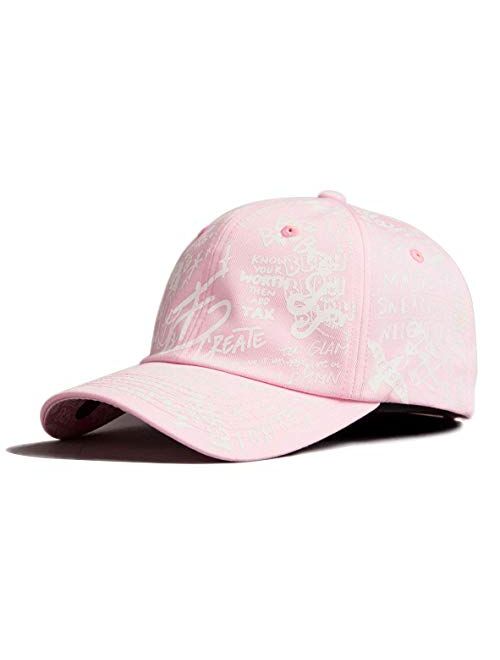 Flipper Designer Graffiti Doodle Cotton Casquette Cap for Men Women