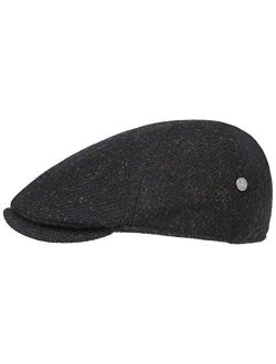 Harris Tweed Gatsby Flat Cap Men - Made in Italy