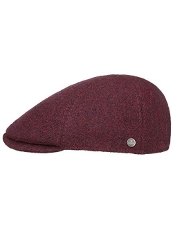 Harris Tweed Gatsby Flat Cap Men - Made in Italy