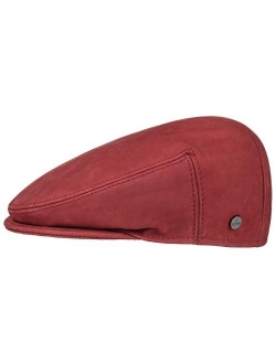 Leather Flat Cap Women/Men | Made in Italy