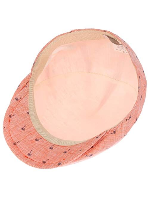 Lierys Hawaii Orange Flat Cap Men - Made in Italy