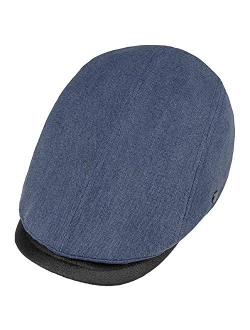 Lierys Striano Cotton Flat Cap Women/Men - Made in Italy