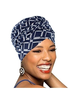 Easy Wearing African Head Wrap,Long Scarf Turban Shawl Hair Bohemian Headwrap