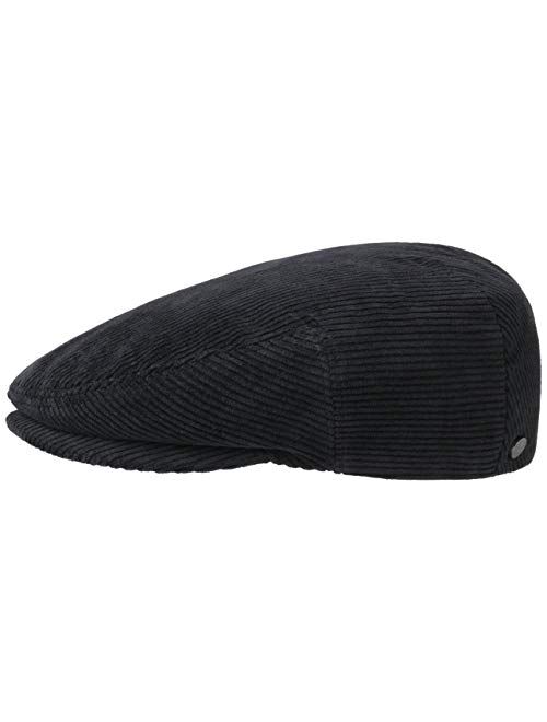 Lierys Glaston Corduroy Flat Cap Men - Made in The EU