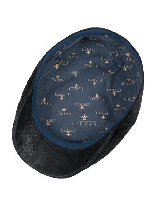 Lierys Johnny Pigskin Flat Cap Men - Made in The EU